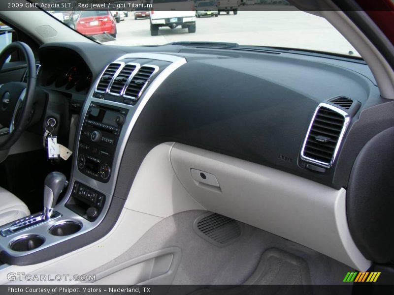 Red Jewel / Light Titanium 2009 GMC Acadia SLT