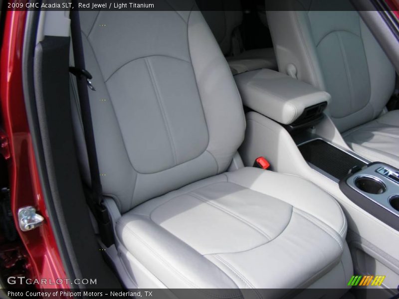 Red Jewel / Light Titanium 2009 GMC Acadia SLT