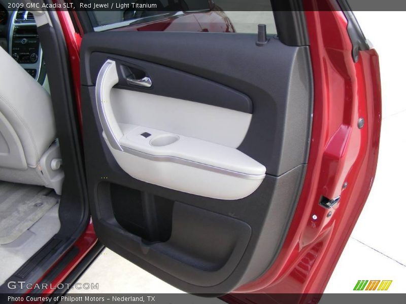 Red Jewel / Light Titanium 2009 GMC Acadia SLT
