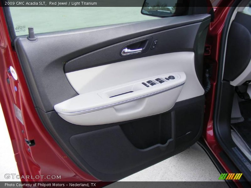 Red Jewel / Light Titanium 2009 GMC Acadia SLT