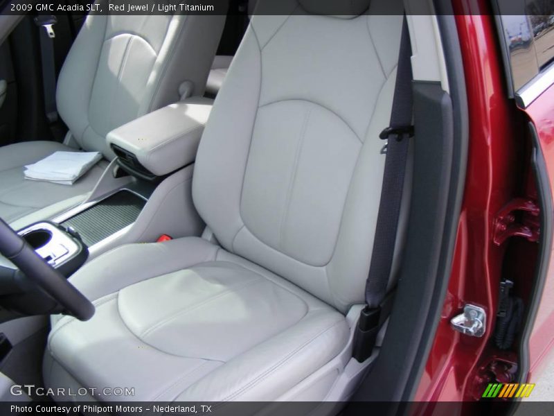 Red Jewel / Light Titanium 2009 GMC Acadia SLT