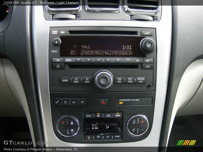 Red Jewel / Light Titanium 2009 GMC Acadia SLT