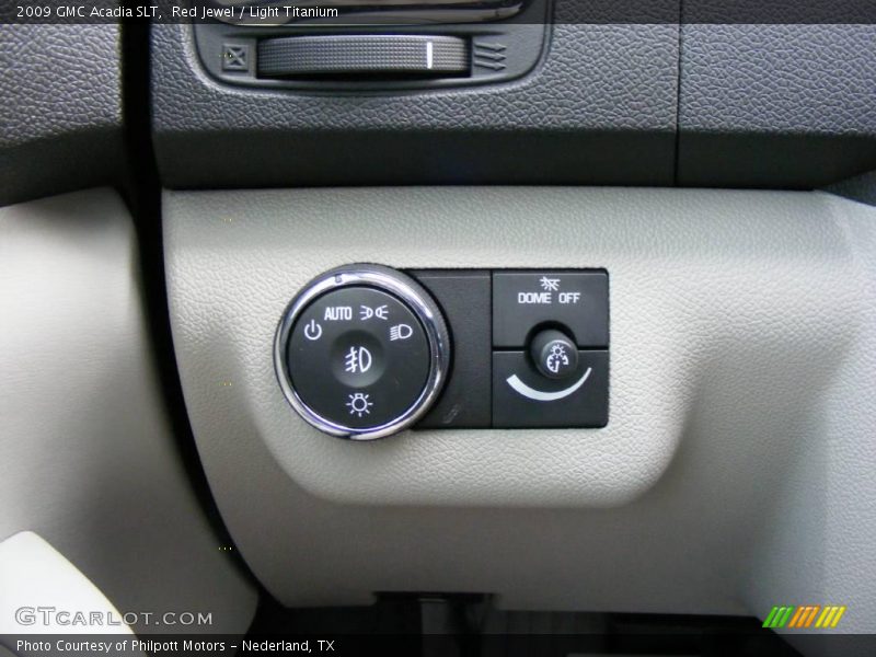 Red Jewel / Light Titanium 2009 GMC Acadia SLT