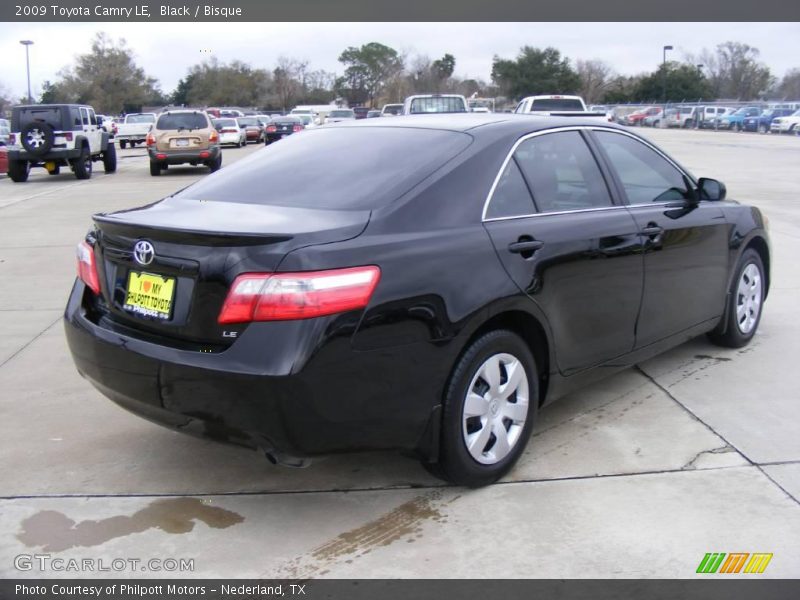 Black / Bisque 2009 Toyota Camry LE