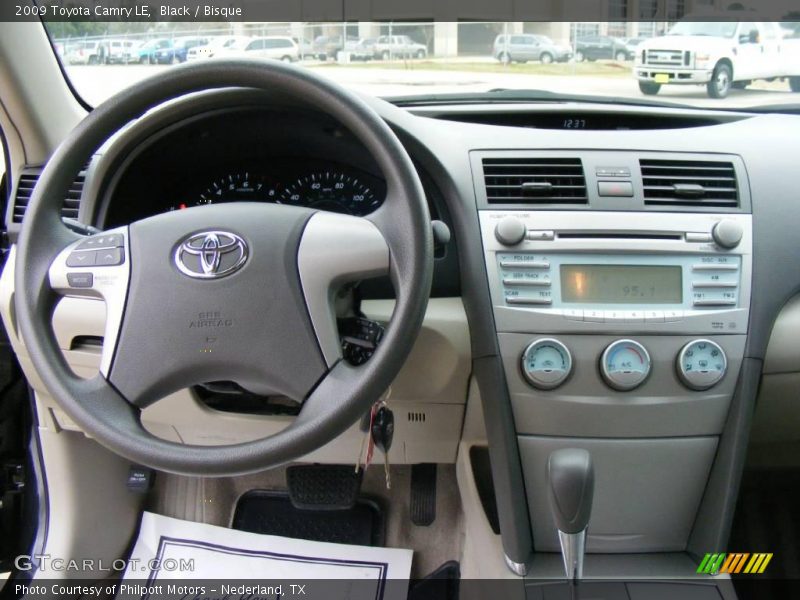 Black / Bisque 2009 Toyota Camry LE