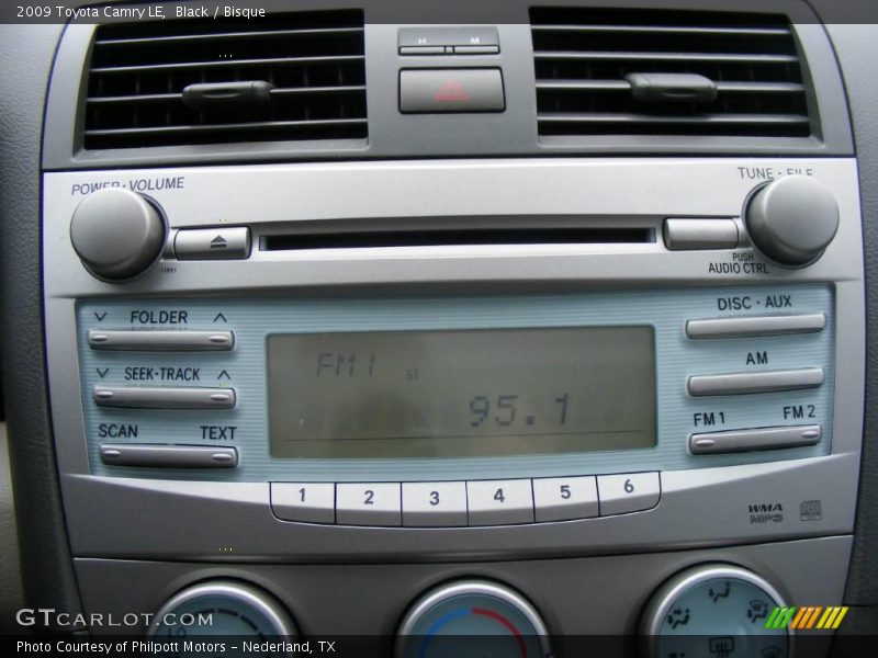 Black / Bisque 2009 Toyota Camry LE