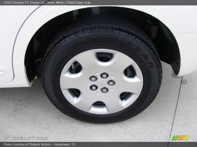 Stone White / Pastel Slate Gray 2009 Chrysler PT Cruiser LX
