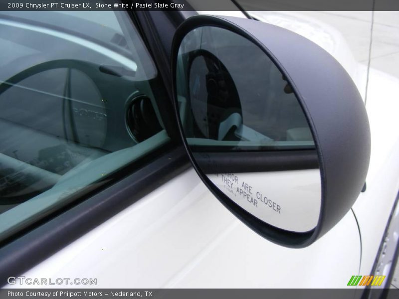 Stone White / Pastel Slate Gray 2009 Chrysler PT Cruiser LX