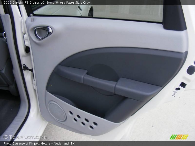 Stone White / Pastel Slate Gray 2009 Chrysler PT Cruiser LX