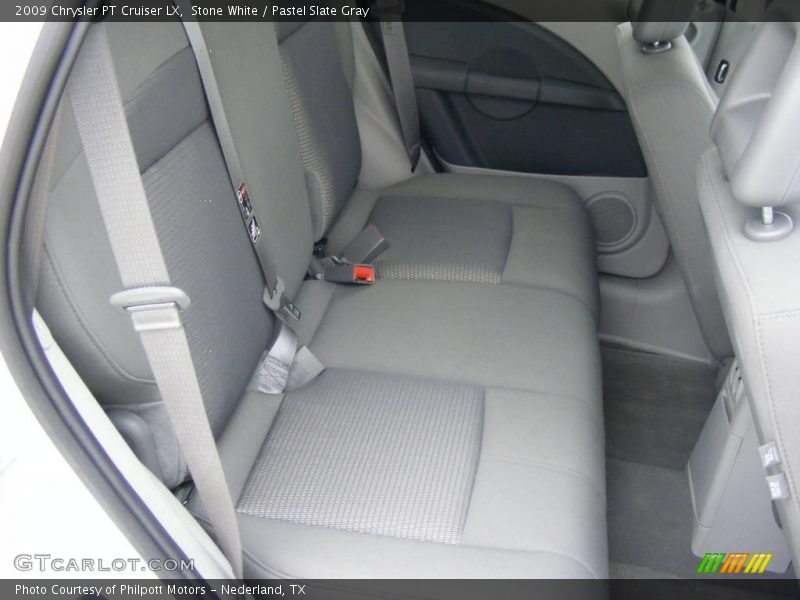 Stone White / Pastel Slate Gray 2009 Chrysler PT Cruiser LX