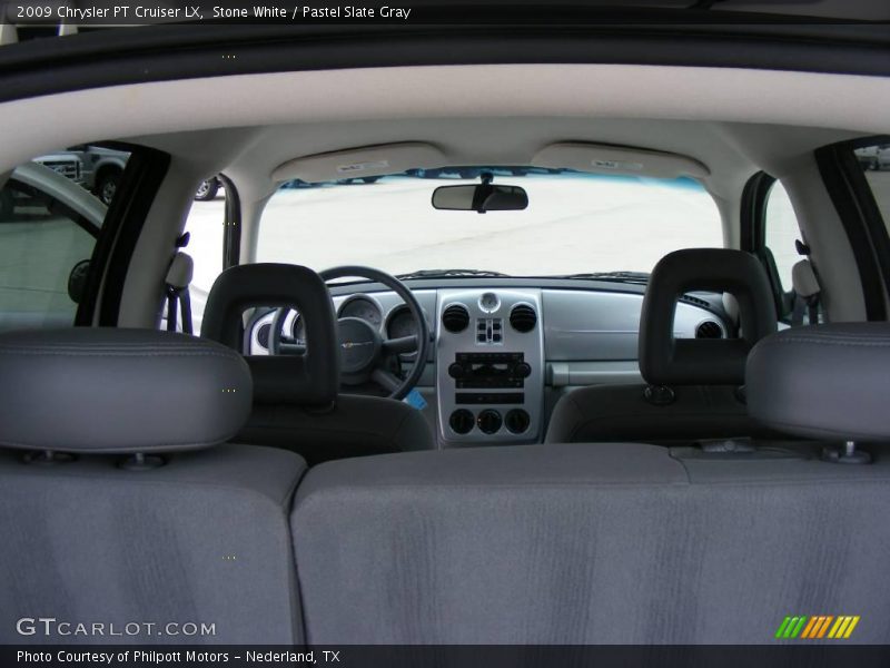 Stone White / Pastel Slate Gray 2009 Chrysler PT Cruiser LX