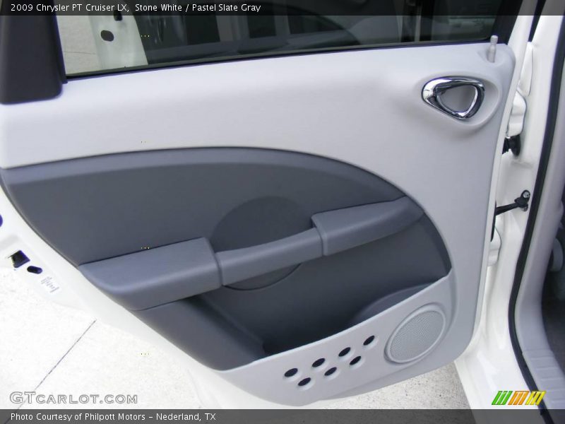 Stone White / Pastel Slate Gray 2009 Chrysler PT Cruiser LX