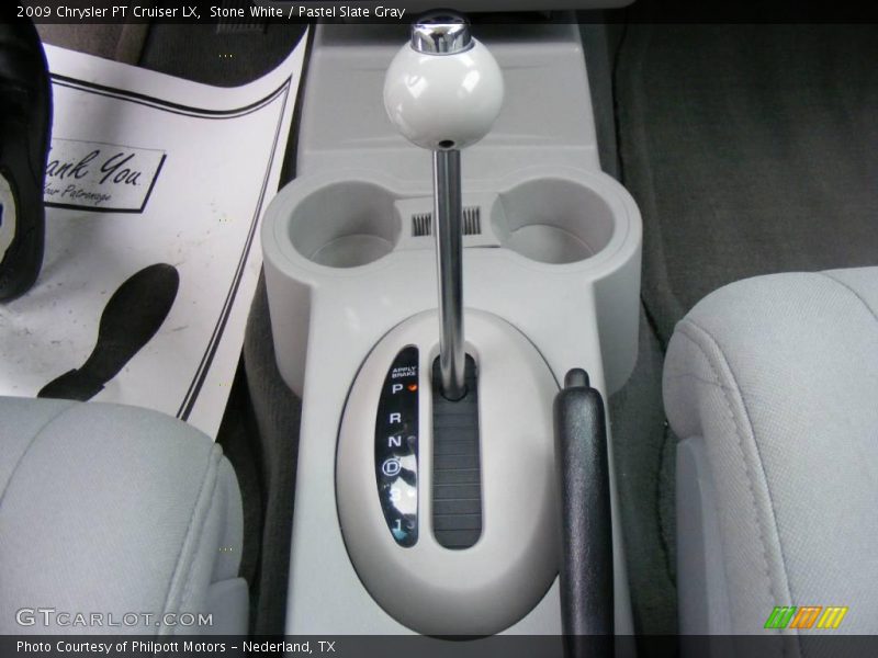 Stone White / Pastel Slate Gray 2009 Chrysler PT Cruiser LX