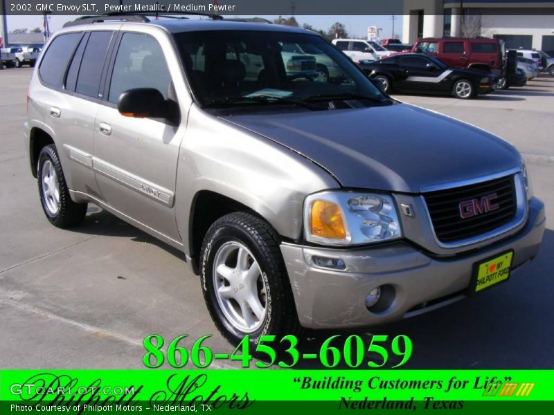 Pewter Metallic / Medium Pewter 2002 GMC Envoy SLT
