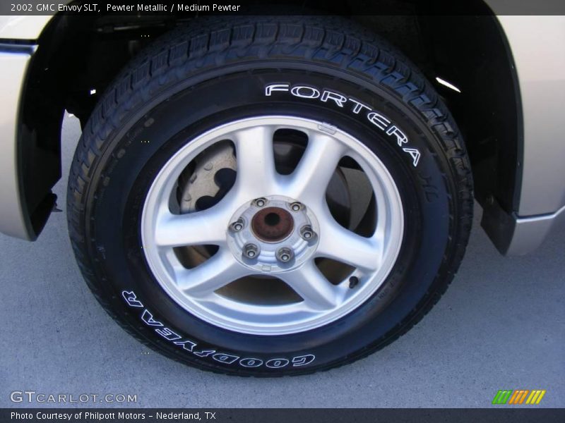 Pewter Metallic / Medium Pewter 2002 GMC Envoy SLT