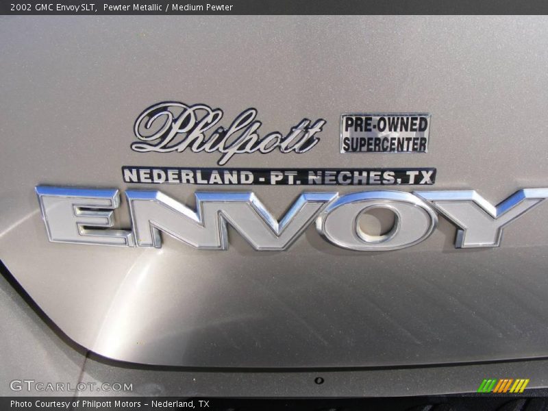 Pewter Metallic / Medium Pewter 2002 GMC Envoy SLT