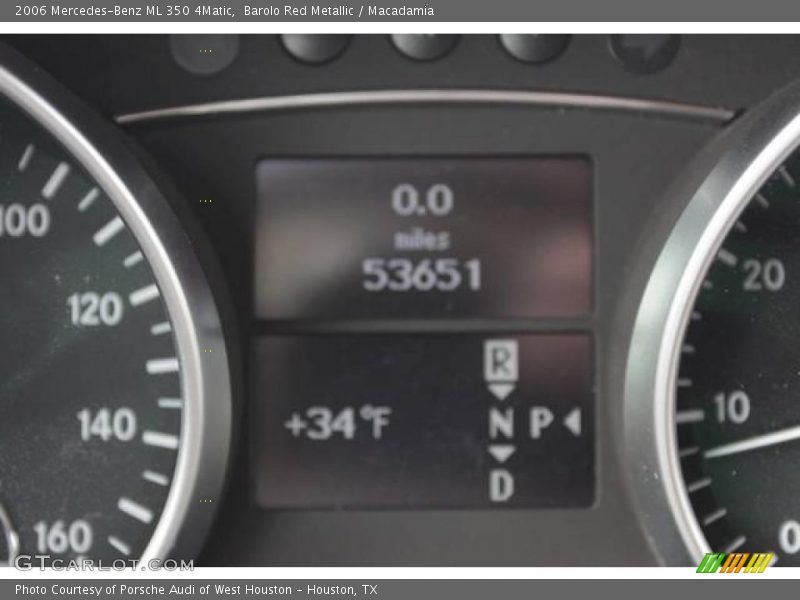Barolo Red Metallic / Macadamia 2006 Mercedes-Benz ML 350 4Matic