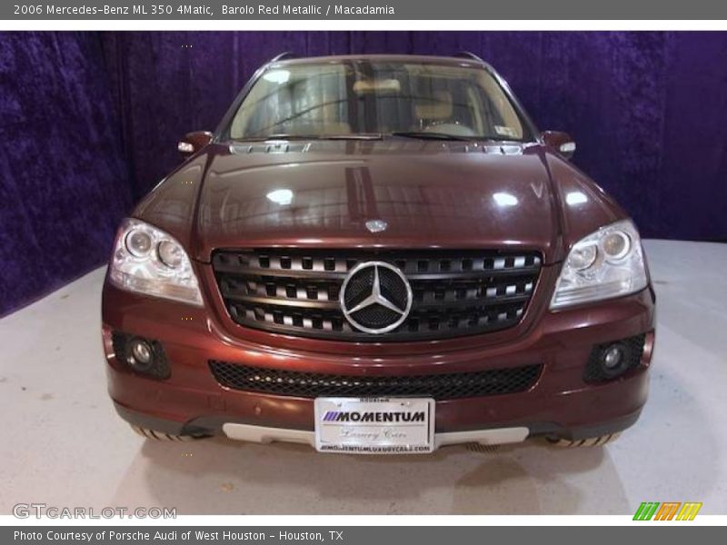 Barolo Red Metallic / Macadamia 2006 Mercedes-Benz ML 350 4Matic