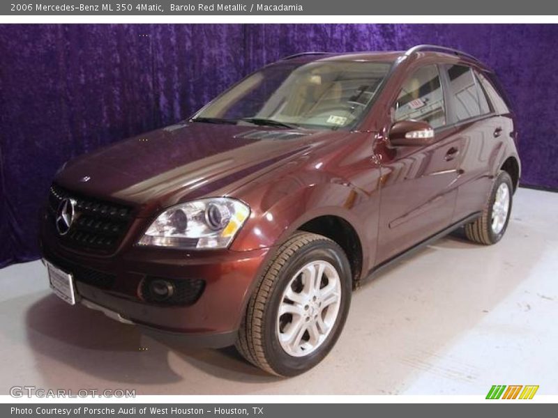 Barolo Red Metallic / Macadamia 2006 Mercedes-Benz ML 350 4Matic