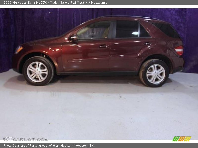 Barolo Red Metallic / Macadamia 2006 Mercedes-Benz ML 350 4Matic