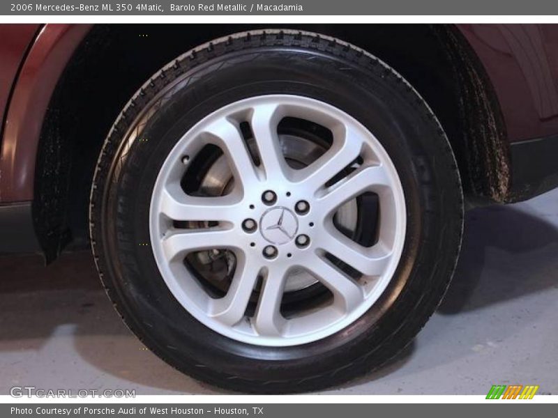 Barolo Red Metallic / Macadamia 2006 Mercedes-Benz ML 350 4Matic