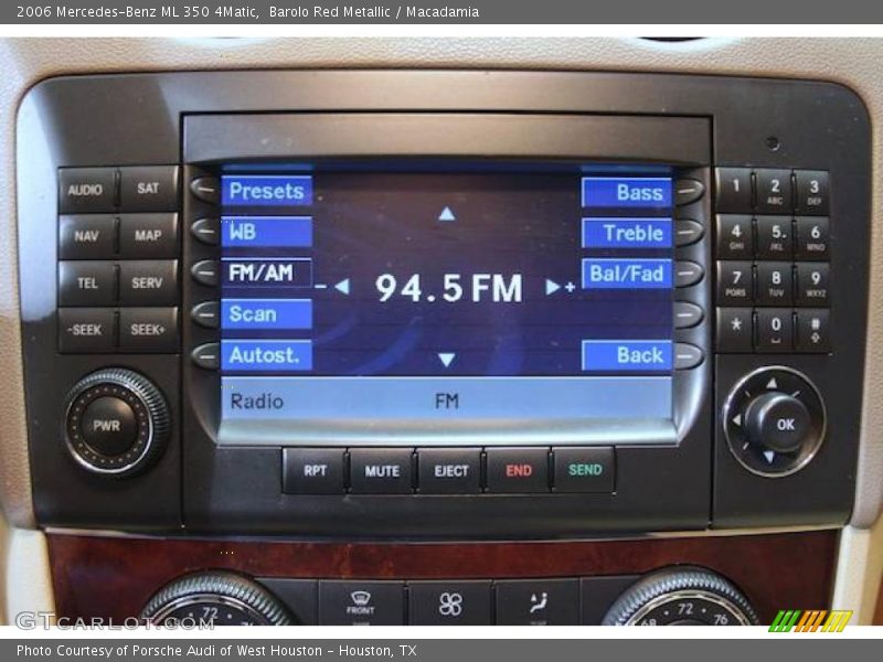 Barolo Red Metallic / Macadamia 2006 Mercedes-Benz ML 350 4Matic