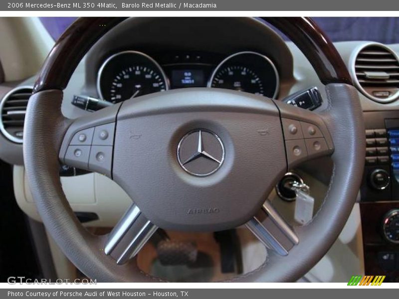 Barolo Red Metallic / Macadamia 2006 Mercedes-Benz ML 350 4Matic