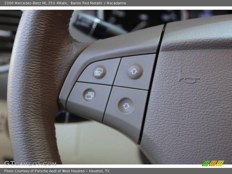 Barolo Red Metallic / Macadamia 2006 Mercedes-Benz ML 350 4Matic