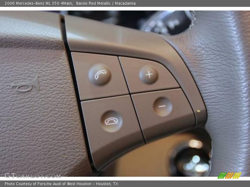 Barolo Red Metallic / Macadamia 2006 Mercedes-Benz ML 350 4Matic