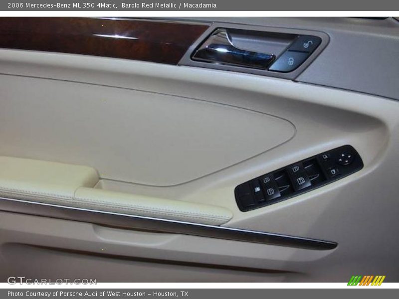 Barolo Red Metallic / Macadamia 2006 Mercedes-Benz ML 350 4Matic