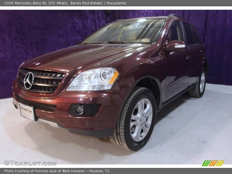 Barolo Red Metallic / Macadamia 2006 Mercedes-Benz ML 350 4Matic