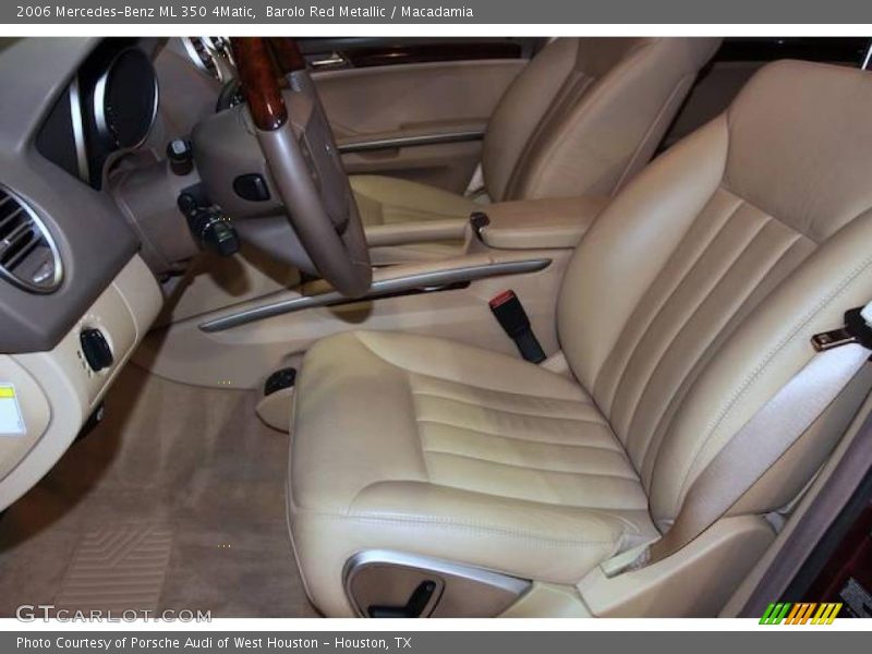 Barolo Red Metallic / Macadamia 2006 Mercedes-Benz ML 350 4Matic