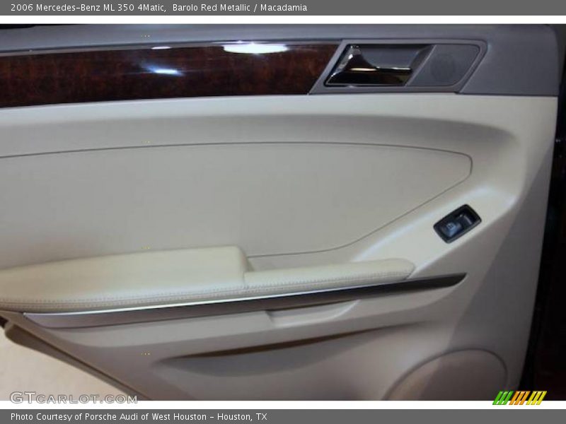 Barolo Red Metallic / Macadamia 2006 Mercedes-Benz ML 350 4Matic