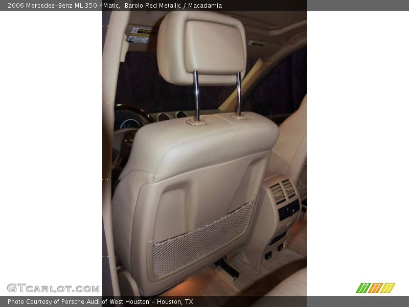 Barolo Red Metallic / Macadamia 2006 Mercedes-Benz ML 350 4Matic