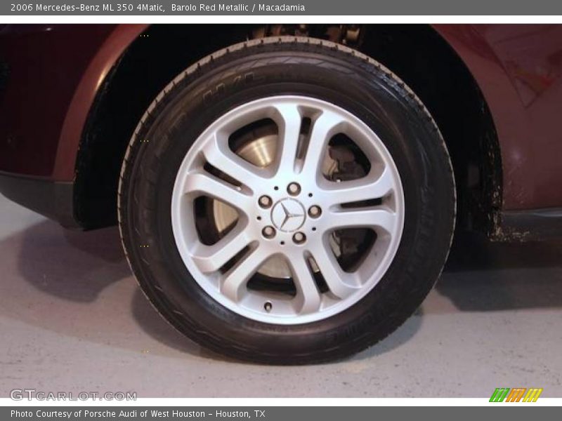 Barolo Red Metallic / Macadamia 2006 Mercedes-Benz ML 350 4Matic