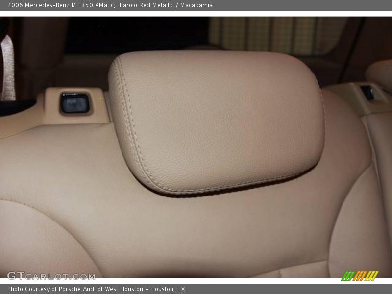 Barolo Red Metallic / Macadamia 2006 Mercedes-Benz ML 350 4Matic