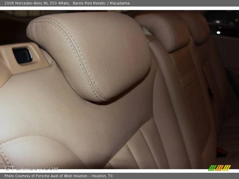 Barolo Red Metallic / Macadamia 2006 Mercedes-Benz ML 350 4Matic