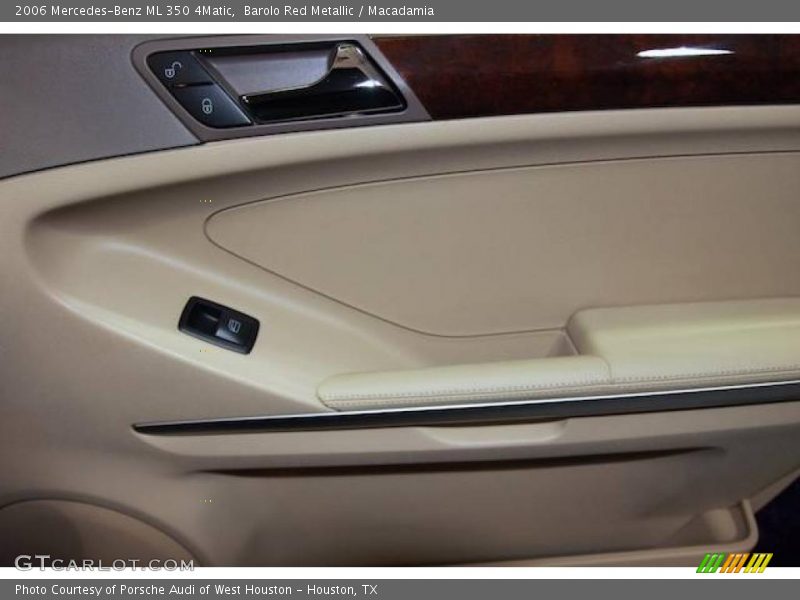 Barolo Red Metallic / Macadamia 2006 Mercedes-Benz ML 350 4Matic