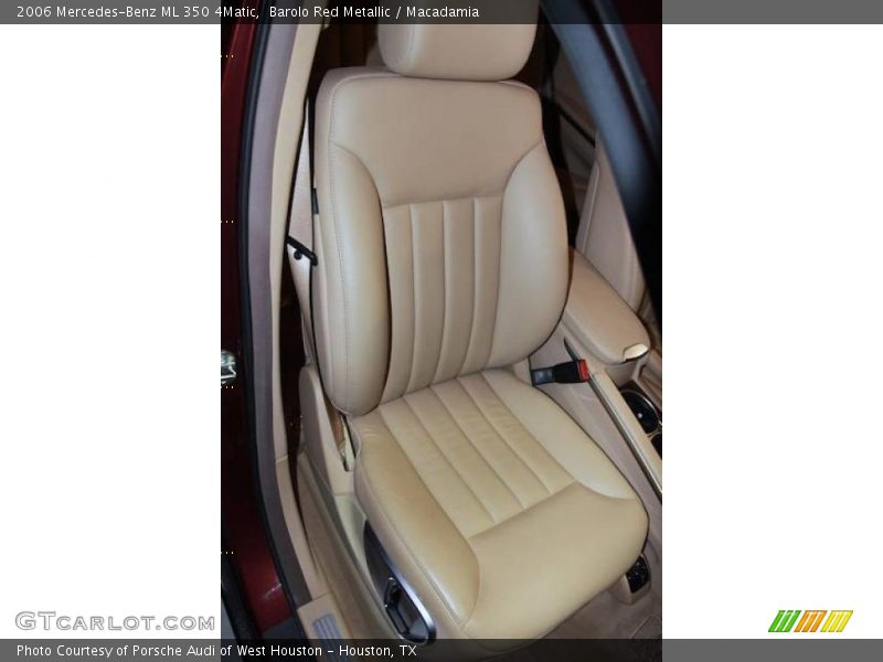 Barolo Red Metallic / Macadamia 2006 Mercedes-Benz ML 350 4Matic