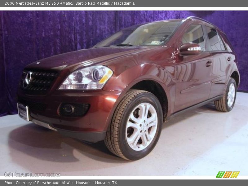 Barolo Red Metallic / Macadamia 2006 Mercedes-Benz ML 350 4Matic