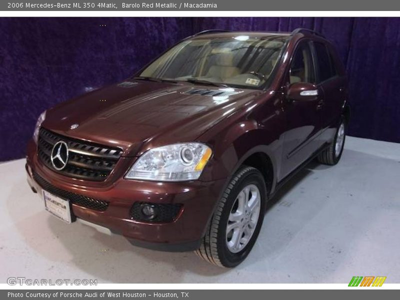 Barolo Red Metallic / Macadamia 2006 Mercedes-Benz ML 350 4Matic