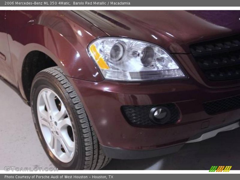 Barolo Red Metallic / Macadamia 2006 Mercedes-Benz ML 350 4Matic