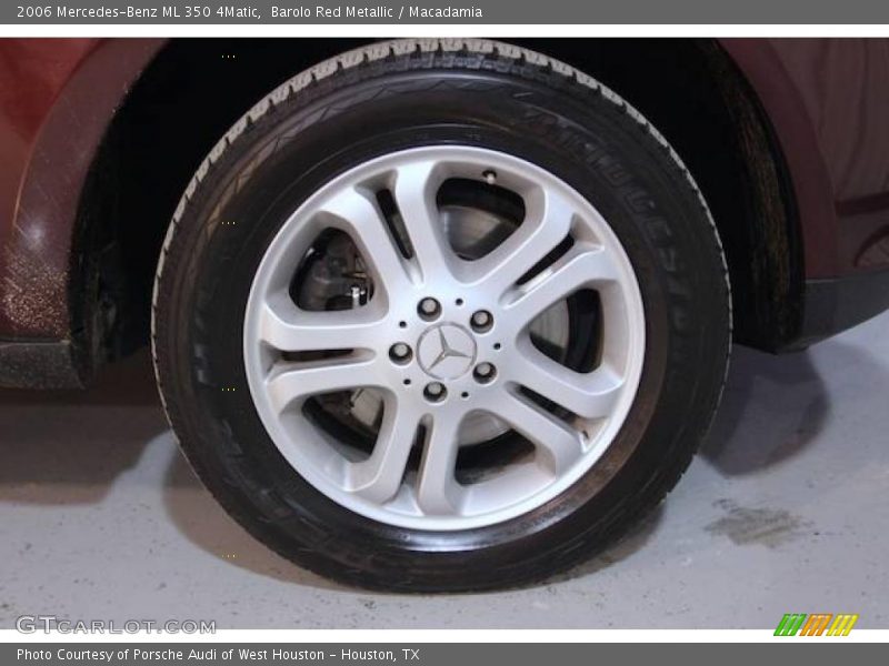 Barolo Red Metallic / Macadamia 2006 Mercedes-Benz ML 350 4Matic