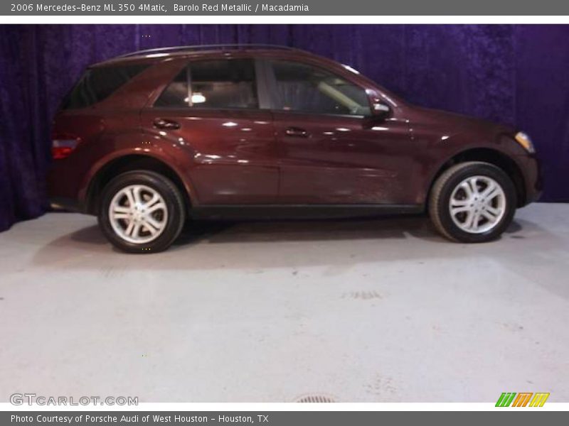 Barolo Red Metallic / Macadamia 2006 Mercedes-Benz ML 350 4Matic