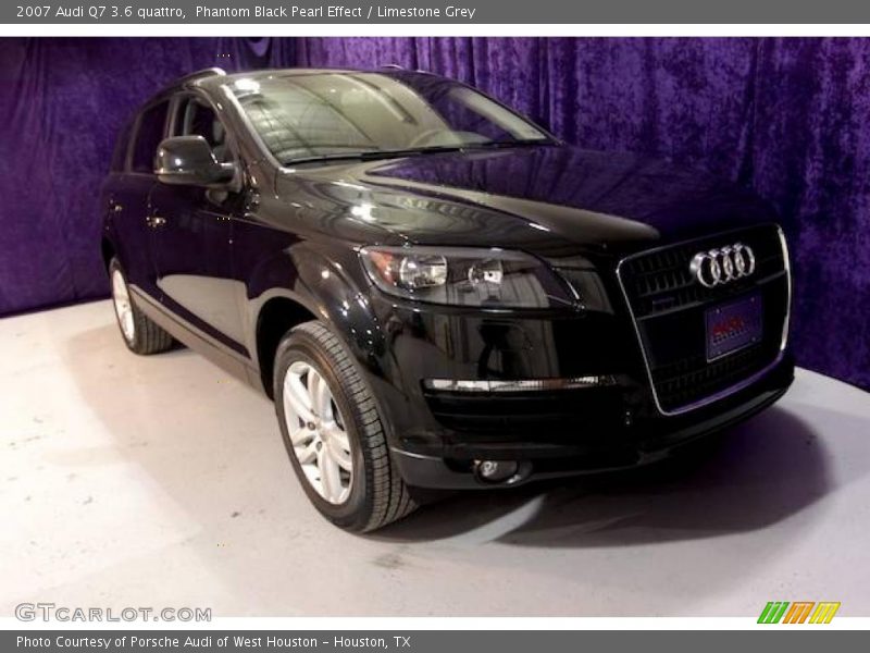 Phantom Black Pearl Effect / Limestone Grey 2007 Audi Q7 3.6 quattro
