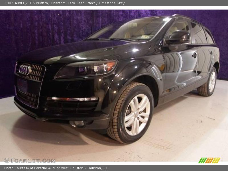 Phantom Black Pearl Effect / Limestone Grey 2007 Audi Q7 3.6 quattro