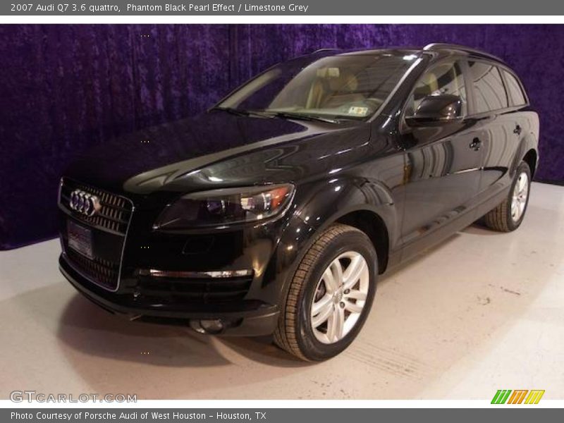 Phantom Black Pearl Effect / Limestone Grey 2007 Audi Q7 3.6 quattro