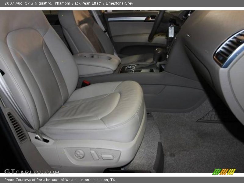 Phantom Black Pearl Effect / Limestone Grey 2007 Audi Q7 3.6 quattro