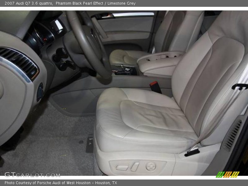 Phantom Black Pearl Effect / Limestone Grey 2007 Audi Q7 3.6 quattro