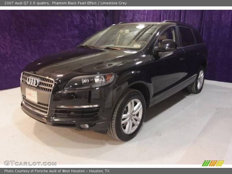Phantom Black Pearl Effect / Limestone Grey 2007 Audi Q7 3.6 quattro